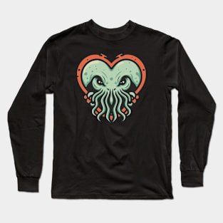 Valentine Cthulhu #12 Long Sleeve T-Shirt